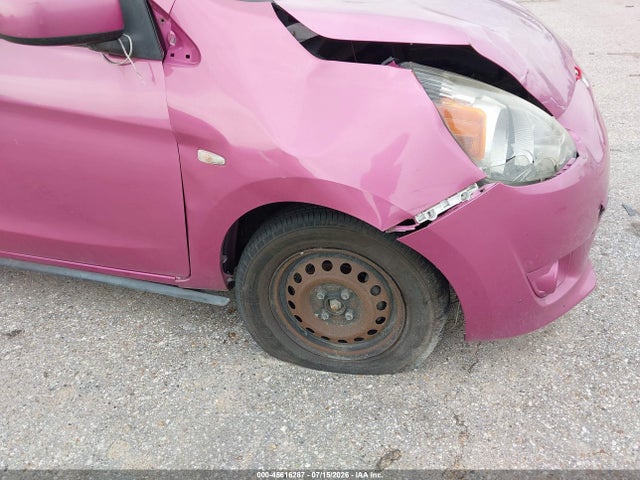 2015 Mitsubishi Mirage De მანქანა იყიდება აუქციონზე, vin: ML32A3HJ8FH050131, აუქციონის ნომერი: 45616287