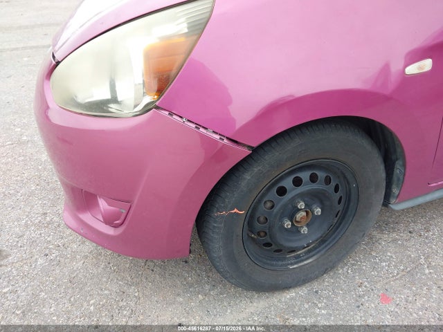 2015 Mitsubishi Mirage De მანქანა იყიდება აუქციონზე, vin: ML32A3HJ8FH050131, აუქციონის ნომერი: 45616287