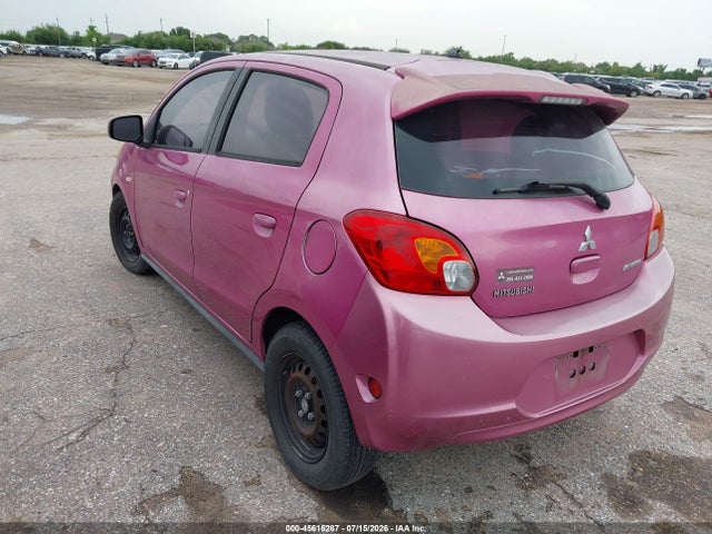 2015 Mitsubishi Mirage De მანქანა იყიდება აუქციონზე, vin: ML32A3HJ8FH050131, აუქციონის ნომერი: 45616287
