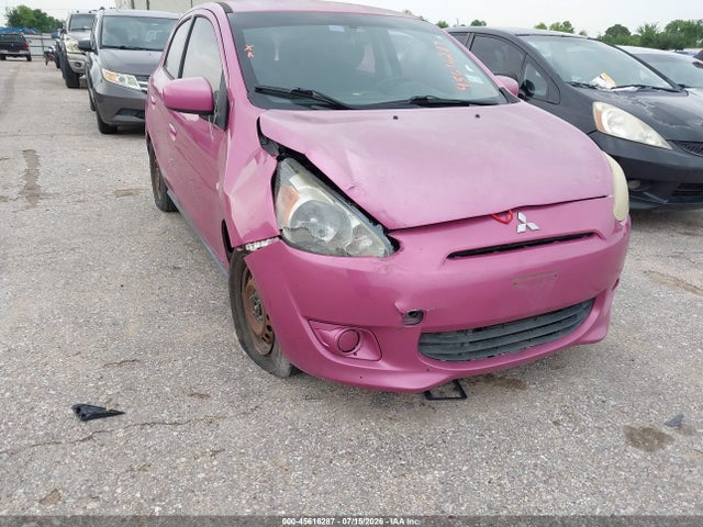 2015 Mitsubishi Mirage De მანქანა იყიდება აუქციონზე, vin: ML32A3HJ8FH050131, აუქციონის ნომერი: 45616287