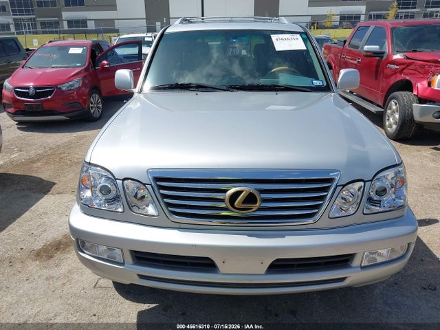 2007 Lexus Lx 470 მანქანა იყიდება აუქციონზე, vin: JTJHT00W474026938, აუქციონის ნომერი: 45616310