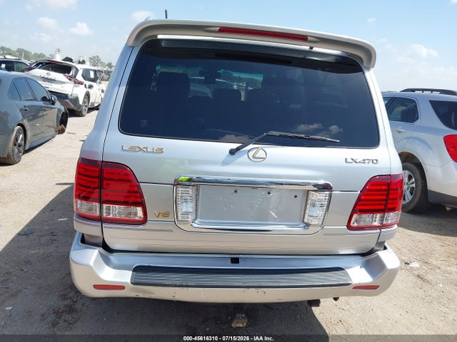 2007 Lexus Lx 470 მანქანა იყიდება აუქციონზე, vin: JTJHT00W474026938, აუქციონის ნომერი: 45616310