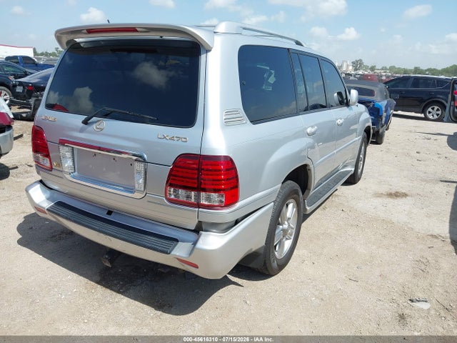 2007 Lexus Lx 470 მანქანა იყიდება აუქციონზე, vin: JTJHT00W474026938, აუქციონის ნომერი: 45616310