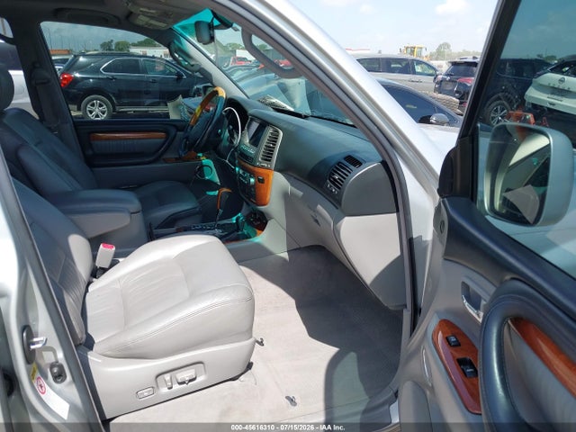 2007 Lexus Lx 470 მანქანა იყიდება აუქციონზე, vin: JTJHT00W474026938, აუქციონის ნომერი: 45616310