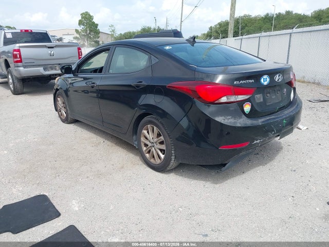 Auction sale of the 2015 Hyundai Elantra Se, vin: KMHDH4AEXFU383986, lot number: 45616400