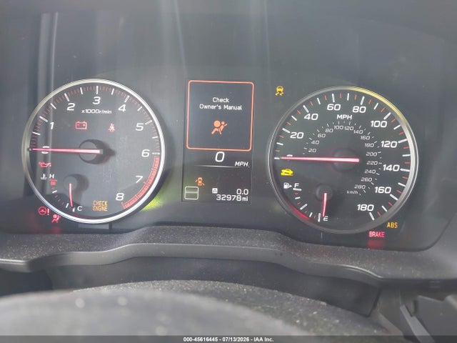 Aukcja sprzedaży 2023 Subaru Wrx Premium, vin: JF1VBAF6XP9823905, numer aukcji: 45616445