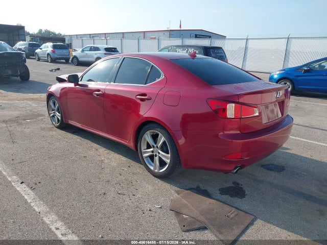 45616458 :رقم المزاد ، JTHBF5C23C5165032 vin ، 2012 Lexus Is 250 مزاد بيع