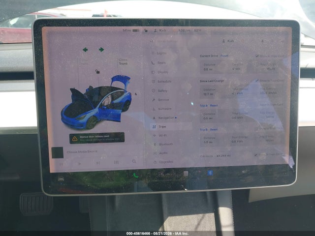 45616466 :رقم المزاد ، 5YJ3E1EA5MF850770 vin ، 2021 Tesla Model 3 Standard Range Plus Rear-wheel Drive مزاد بيع