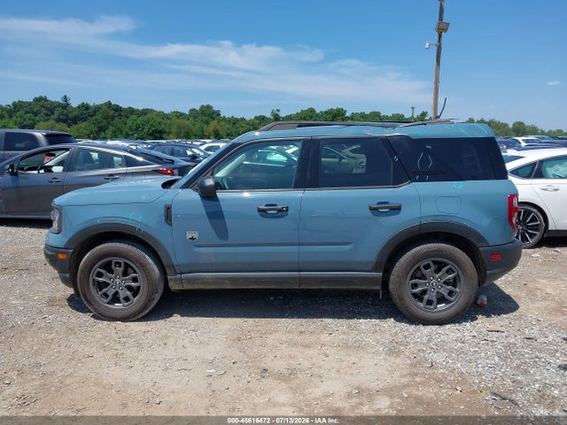 Auction sale of the 2022 Ford Bronco Sport Big Bend, vin: 3FMCR9B65NRD28509, lot number: 45616472