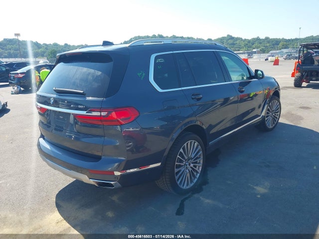 2019 Bmw X7 Xdrive50i მანქანა იყიდება აუქციონზე, vin: 5UXCX4C53KLB39761, აუქციონის ნომერი: 45616503