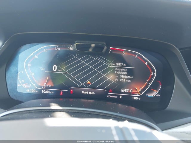 2019 Bmw X7 Xdrive50i მანქანა იყიდება აუქციონზე, vin: 5UXCX4C53KLB39761, აუქციონის ნომერი: 45616503