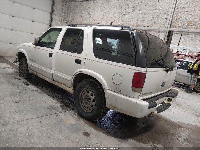 Продажа на аукционе авто 1999 Chevrolet Blazer Trailblazer, vin: 1GNDT13W2X2233060, номер лота: 45616511