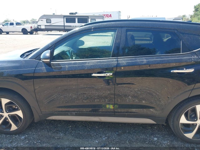 2018 Hyundai Tucson Limited მანქანა იყიდება აუქციონზე, vin: KM8J3CA26JU820215, აუქციონის ნომერი: 45616516