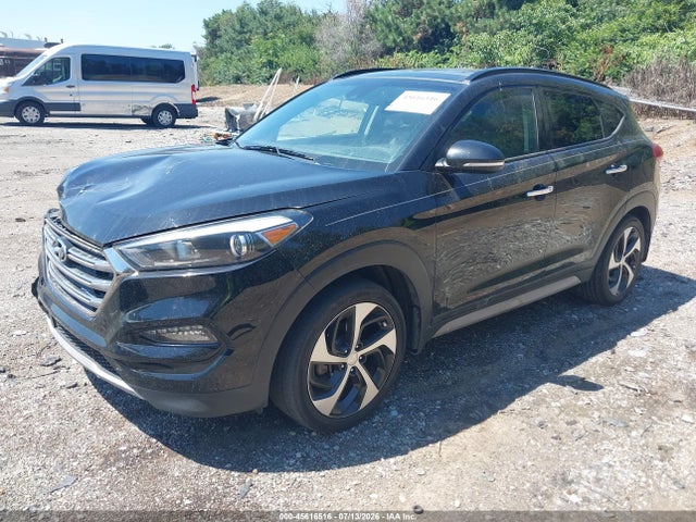 2018 Hyundai Tucson Limited მანქანა იყიდება აუქციონზე, vin: KM8J3CA26JU820215, აუქციონის ნომერი: 45616516