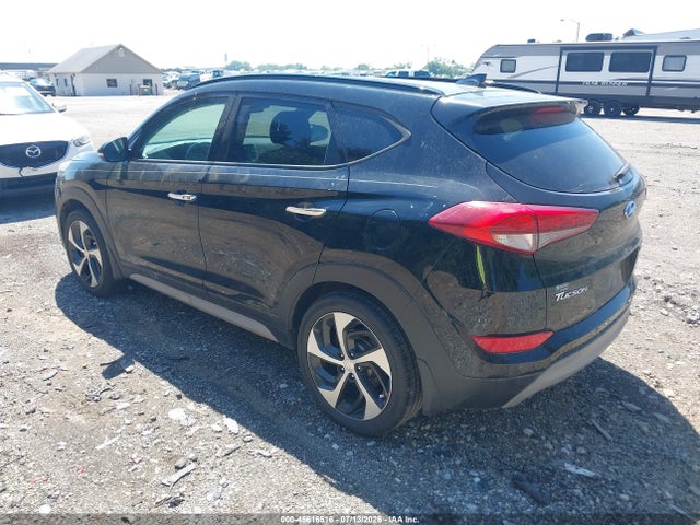 2018 Hyundai Tucson Limited მანქანა იყიდება აუქციონზე, vin: KM8J3CA26JU820215, აუქციონის ნომერი: 45616516
