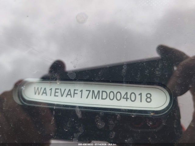 WA1EVAF17MD004018 Audi Q8 Premium Plus 55 Tfsi Quattro Tiptronic