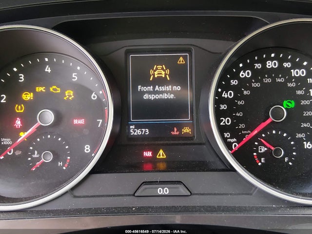 Aukcja sprzedaży 2019 Volkswagen Tiguan 2.0t S, vin: 3VV1B7AX2KM054615, numer aukcji: 45616549
