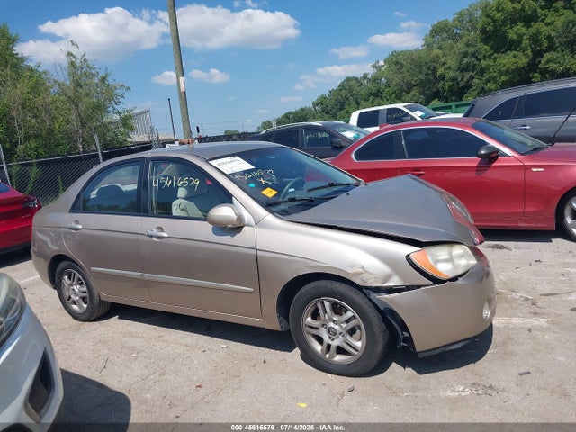 45616579 :رقم المزاد ، KNAFE122455179487 vin ، 2005 Kia Spectra Ex/lx/sx مزاد بيع