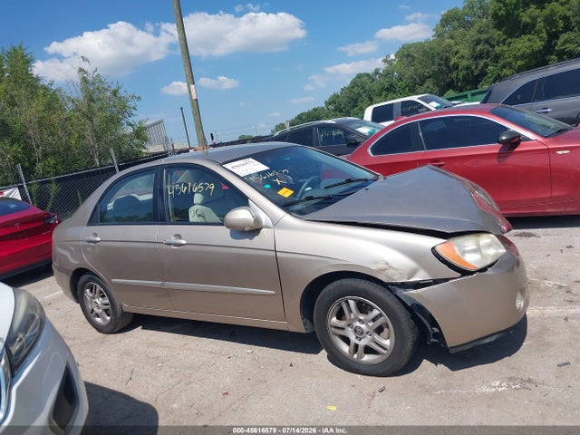 45616579 :رقم المزاد ، KNAFE122455179487 vin ، 2005 Kia Spectra Ex/lx/sx مزاد بيع