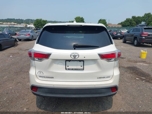 5TDDKRFH3GS352154 Toyota Highlander Limited V6