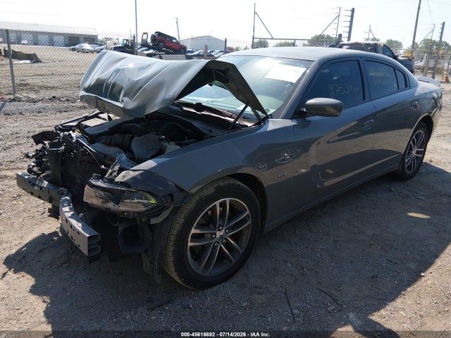 2018 Dodge Charger Gt Awd მანქანა იყიდება აუქციონზე, vin: 2C3CDXJGXJH189988, აუქციონის ნომერი: 45616692
