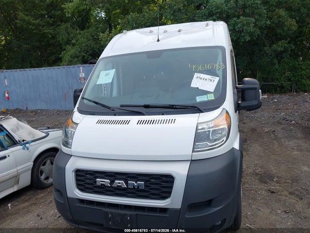 45616783 :رقم المزاد ، 3C6LRVDG9ME573541 vin ، 2021 Ram Promaster 2500 High Roof 159 Wb مزاد بيع