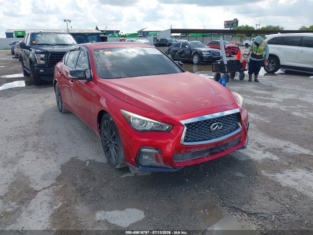 Aukcja sprzedaży 2018 Infiniti Q50 3.0t Red Sport 400, vin: JN1FV7AR0JM481897, numer aukcji: 45616797