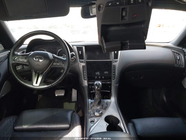 45616797 :رقم المزاد ، JN1FV7AR0JM481897 vin ، 2018 Infiniti Q50 3.0t Red Sport 400 مزاد بيع