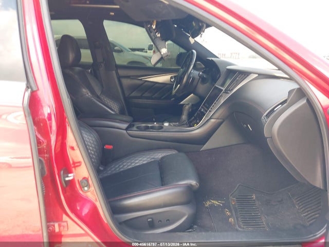 45616797 :رقم المزاد ، JN1FV7AR0JM481897 vin ، 2018 Infiniti Q50 3.0t Red Sport 400 مزاد بيع