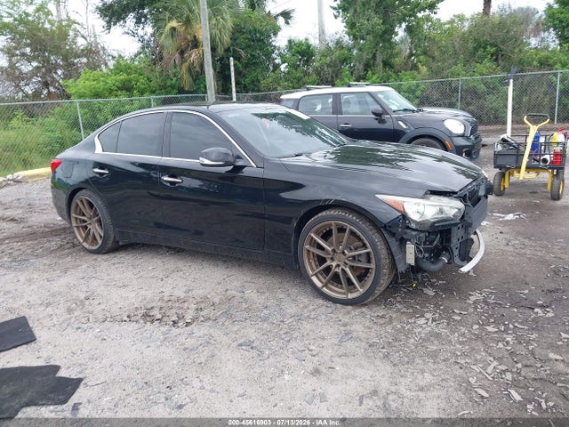 Продажа на аукционе авто 2017 Infiniti Q50 2.0t Base, vin: JN1CV7AR9HM681531, номер лота: 45616903