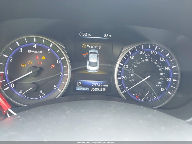 Aukcja sprzedaży 2017 Infiniti Q50 2.0t Base, vin: JN1CV7AR9HM681531, numer aukcji: 45616903