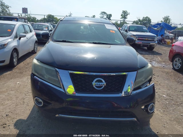 2014 Nissan Pathfinder Sl მანქანა იყიდება აუქციონზე, vin: 5N1AR2MN1EC633054, აუქციონის ნომერი: 45616989