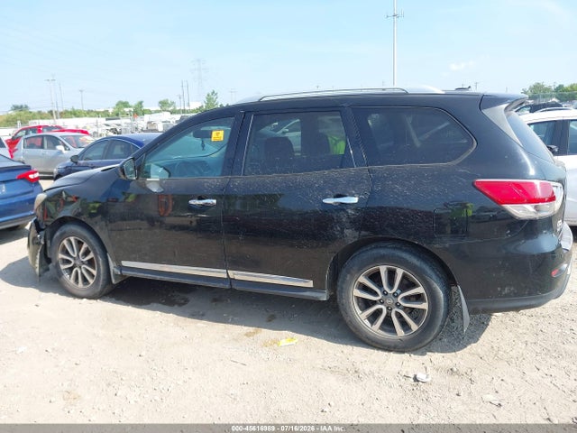 2014 Nissan Pathfinder Sl მანქანა იყიდება აუქციონზე, vin: 5N1AR2MN1EC633054, აუქციონის ნომერი: 45616989