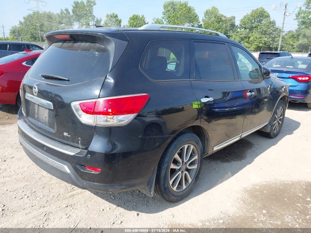 2014 Nissan Pathfinder Sl მანქანა იყიდება აუქციონზე, vin: 5N1AR2MN1EC633054, აუქციონის ნომერი: 45616989
