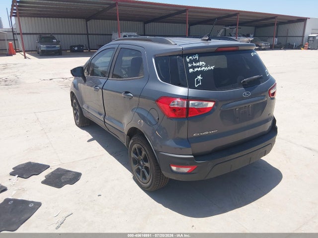Продаж на аукціоні авто 2021 Ford Ecosport Se, vin: MAJ3S2GE7MC451893, номер лоту: 45616991