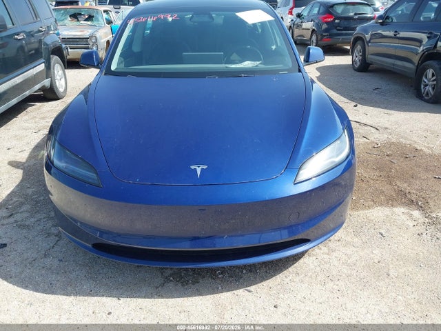 45616992 :رقم المزاد ، 5YJ3E1EA9SF912250 vin ، 2025 Tesla Model 3 مزاد بيع
