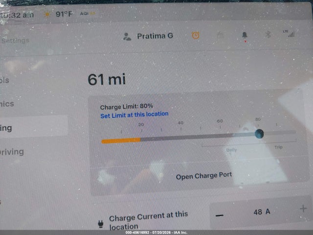 45616992 :رقم المزاد ، 5YJ3E1EA9SF912250 vin ، 2025 Tesla Model 3 مزاد بيع