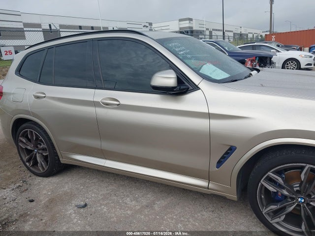 2021 Bmw X3 M40i მანქანა იყიდება აუქციონზე, vin: 5UXTY9C08M9G95806, აუქციონის ნომერი: 45617020