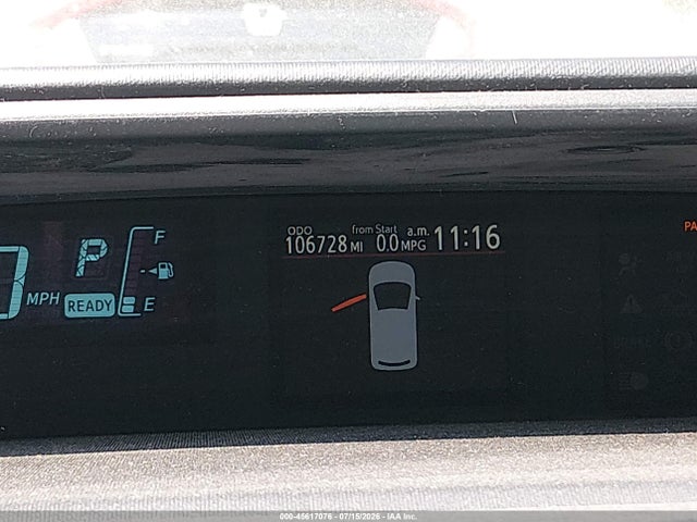 2014 Toyota Prius C One მანქანა იყიდება აუქციონზე, vin: JTDKDTB37E1563862, აუქციონის ნომერი: 45617076