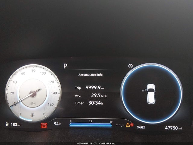 2022 Hyundai Santa Fe Sel მანქანა იყიდება აუქციონზე, vin: 5NMS34AJ0NH406866, აუქციონის ნომერი: 45617111