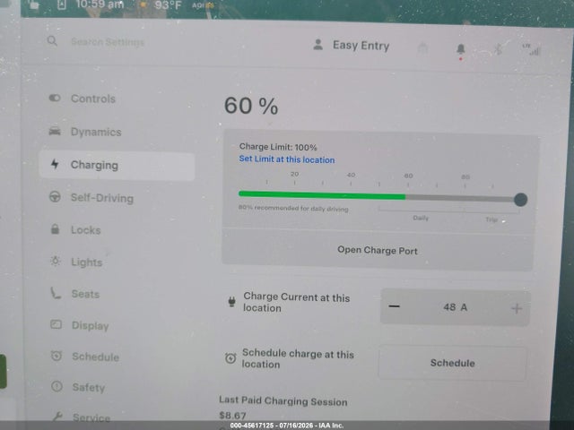 5YJYGDEE1MF186326 Tesla Model Y Long Range Dual Motor All-wheel Drive