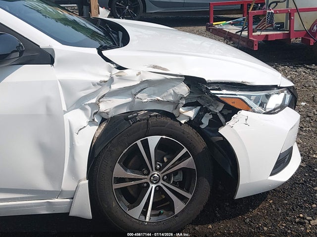 2021 Nissan Sentra Sv Xtronic Cvt მანქანა იყიდება აუქციონზე, vin: 3N1AB8CV7MY208864, აუქციონის ნომერი: 45617144
