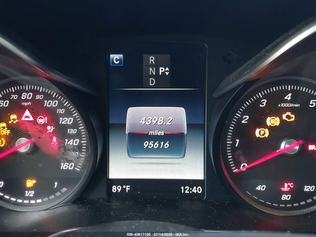 45617150 :رقم المزاد ، 55SWF4KB9GU143294 vin ، 2016 Mercedes-benz C 300 Luxury 4matic مزاد بيع