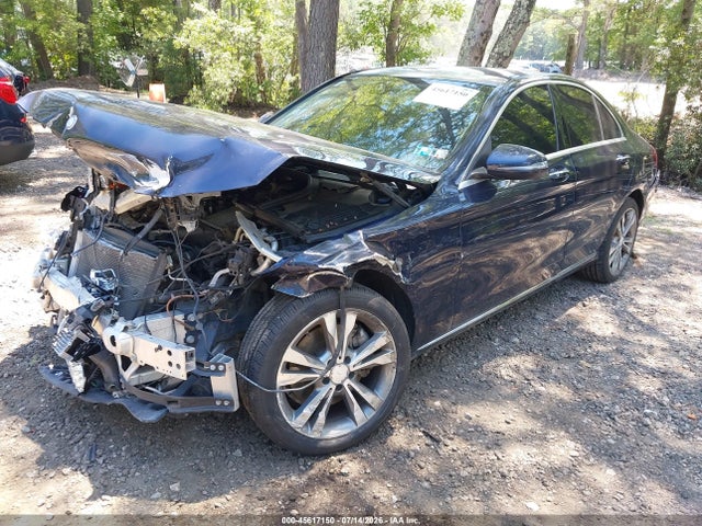 45617150 :رقم المزاد ، 55SWF4KB9GU143294 vin ، 2016 Mercedes-benz C 300 Luxury 4matic مزاد بيع