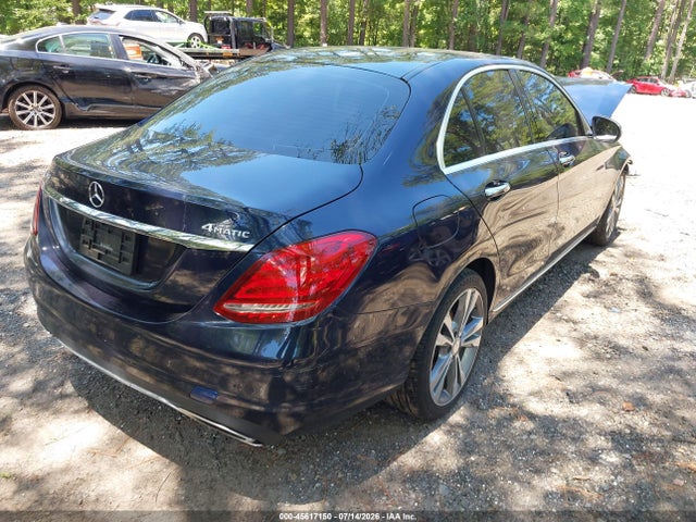 45617150 :رقم المزاد ، 55SWF4KB9GU143294 vin ، 2016 Mercedes-benz C 300 Luxury 4matic مزاد بيع