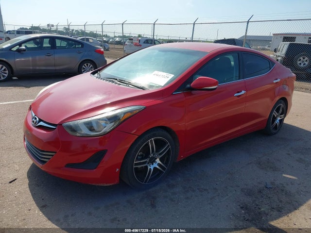 45617229 :رقم المزاد ، 5NPDH4AE5EH476444 vin ، 2014 Hyundai Elantra Limited مزاد بيع