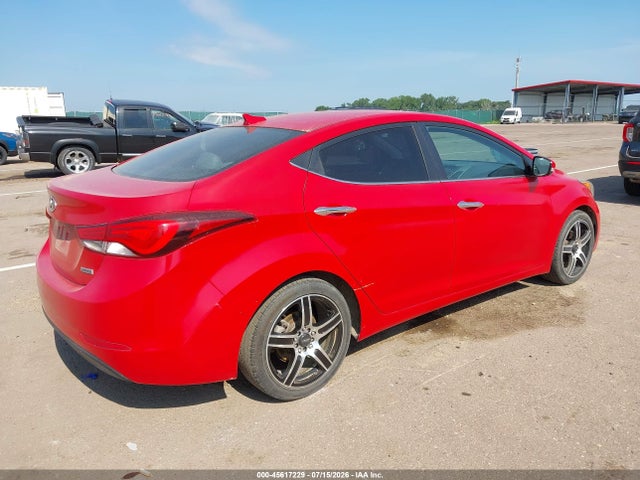 45617229 :رقم المزاد ، 5NPDH4AE5EH476444 vin ، 2014 Hyundai Elantra Limited مزاد بيع