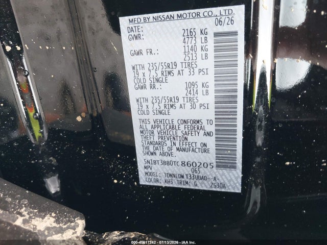 Nissan Rogue Dark Armor 2026 5N1BT3BB0TC860205 Image 9