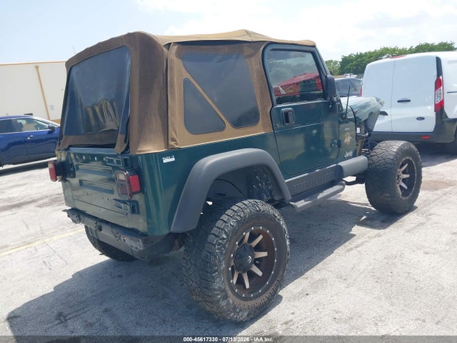 Продаж на аукціоні авто 2000 Jeep Wrangler Sahara, vin: 1J4FA59S1YP733423, номер лоту: 45617330