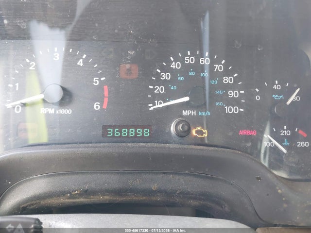 Продаж на аукціоні авто 2000 Jeep Wrangler Sahara, vin: 1J4FA59S1YP733423, номер лоту: 45617330